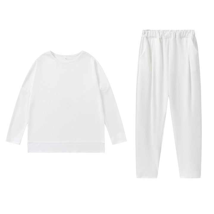 Damernas sportiga sweat-outfit med elastisk midja och rymliga fickor Mirla-Eva Jonsson