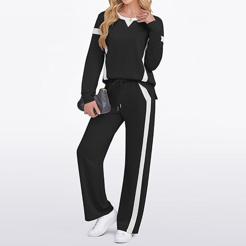 Damernas sportiga sweatshirt och vida joggerset Mirla-Eva Jonsson