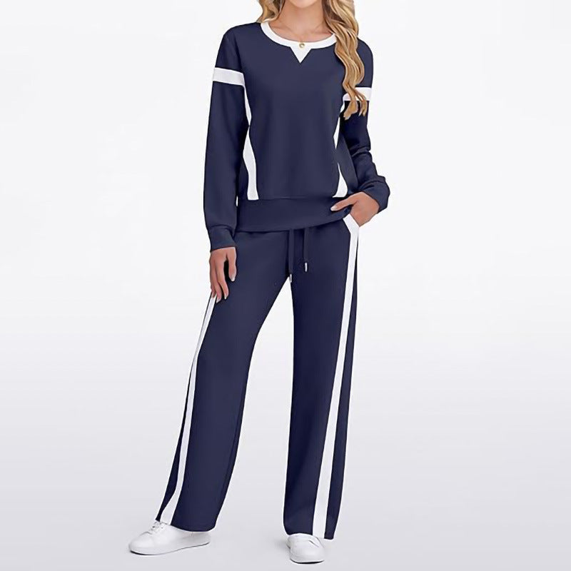 Damernas sportiga sweatshirt och vida joggerset Mirla-Eva Jonsson
