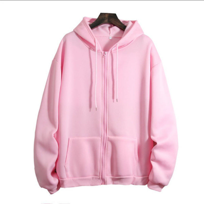 Damernas sportiga zip-hoodie med praktiska fickor Mirla-Eva Jonsson