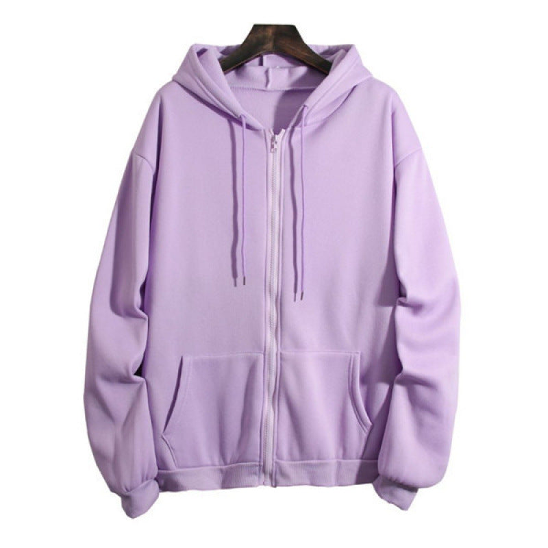 Damernas sportiga zip-hoodie med praktiska fickor Mirla-Eva Jonsson