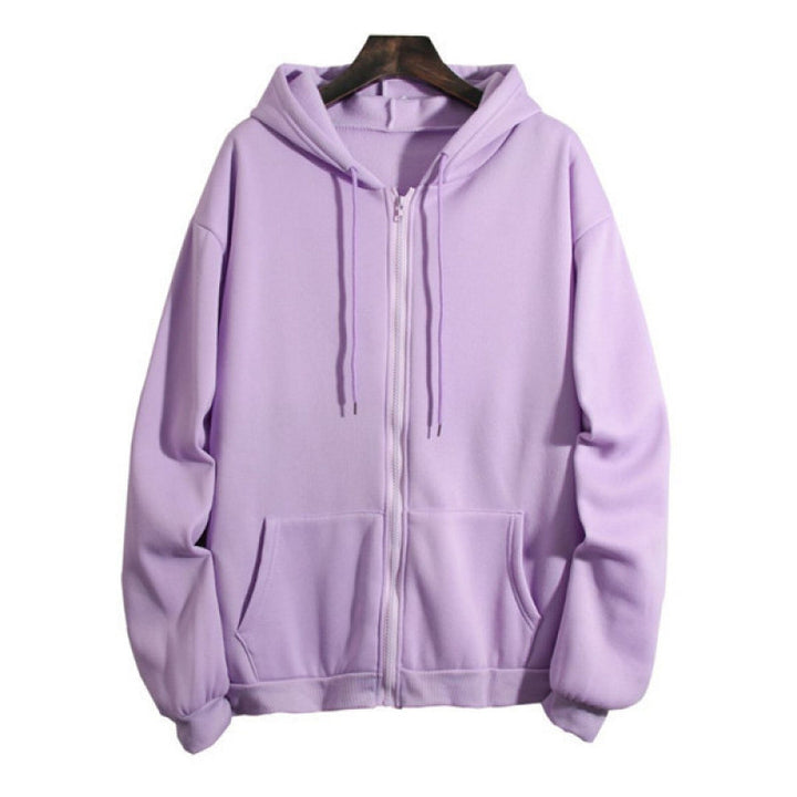 Damernas sportiga zip-hoodie med praktiska fickor Mirla-Eva Jonsson