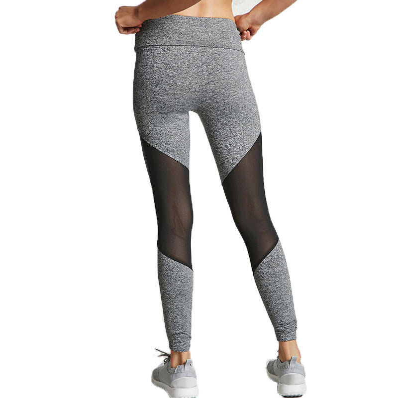 Damernas sportleggings med andningsbara mesh-insatser Mirla-Eva Jonsson