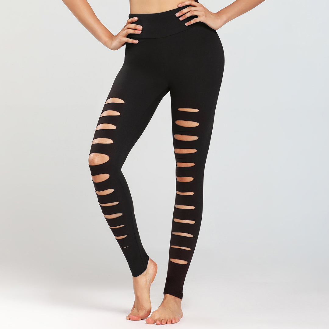 Damernas sportleggings med spännande cut-outs och hög midja Eva Jonsson-Eva Jonsson