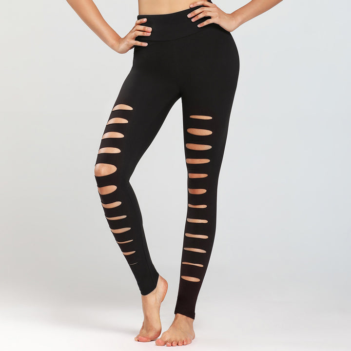 Damernas sportleggings med spännande cut-outs och hög midja Eva Jonsson-Eva Jonsson