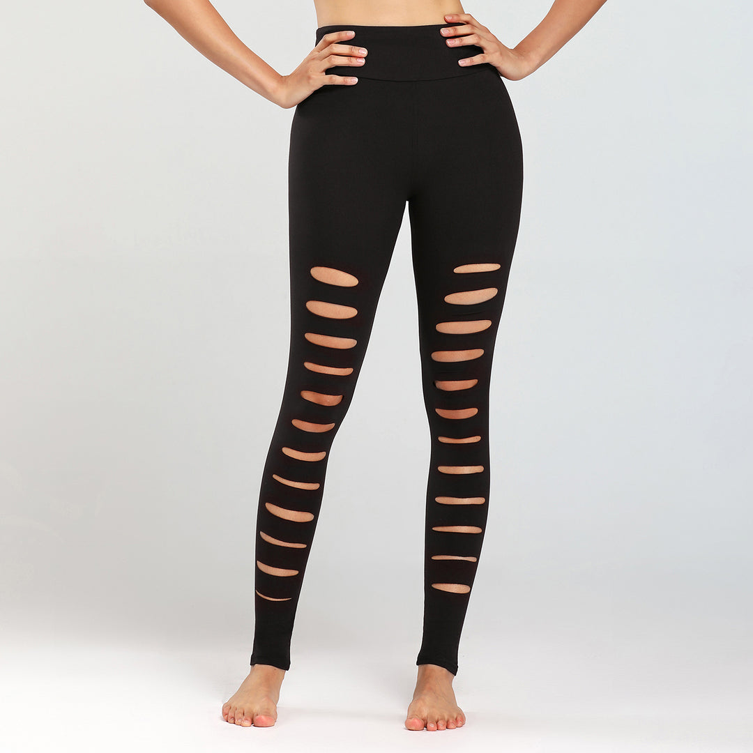 Damernas sportleggings med spännande cut-outs och hög midja Eva Jonsson-Eva Jonsson