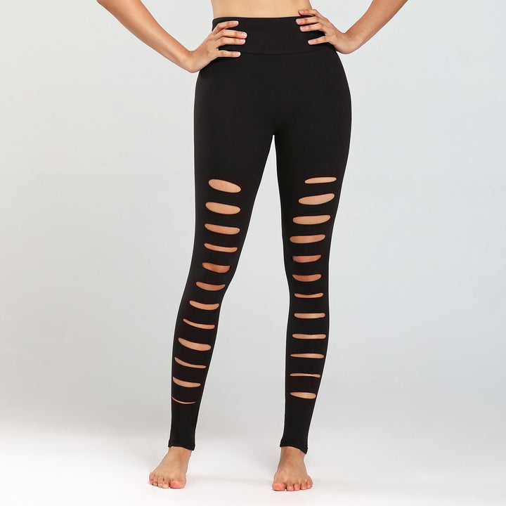 Damernas sportleggings med spännande cut-outs och hög midja Eva Jonsson-Eva Jonsson