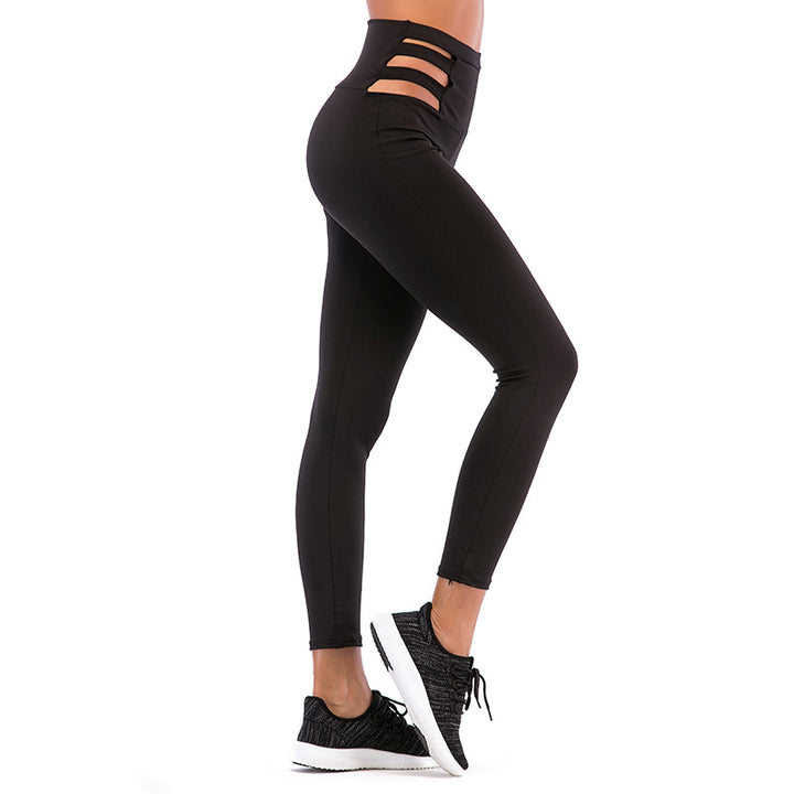 Damernas sportleggings med stilfull cut-out design Mirla-Eva Jonsson
