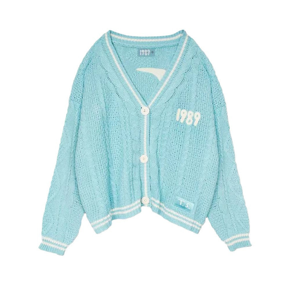 Damernas stiliga stickad cardigan Mirla-Eva Jonsson
