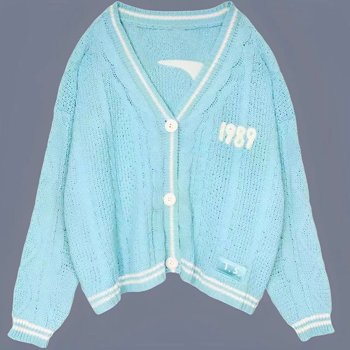 Damernas stiliga stickad cardigan Mirla-Eva Jonsson