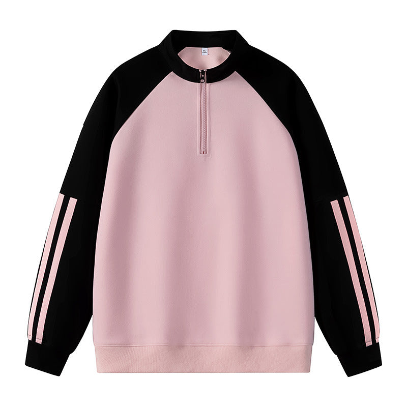 Damernas sweatshirt med ståkrage och delvis dragkedja Mirla-Eva Jonsson