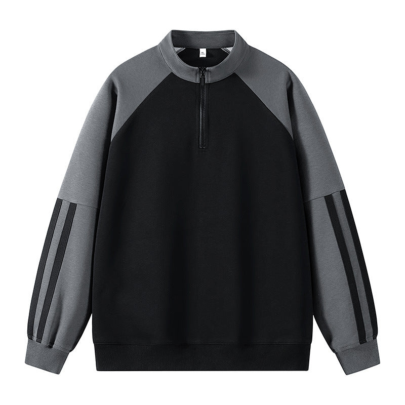Damernas sweatshirt med ståkrage och delvis dragkedja Mirla-Eva Jonsson