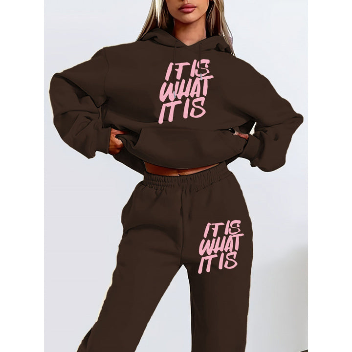 Damernas sweatshirt och joggingbyxor set Mirla-Eva Jonsson