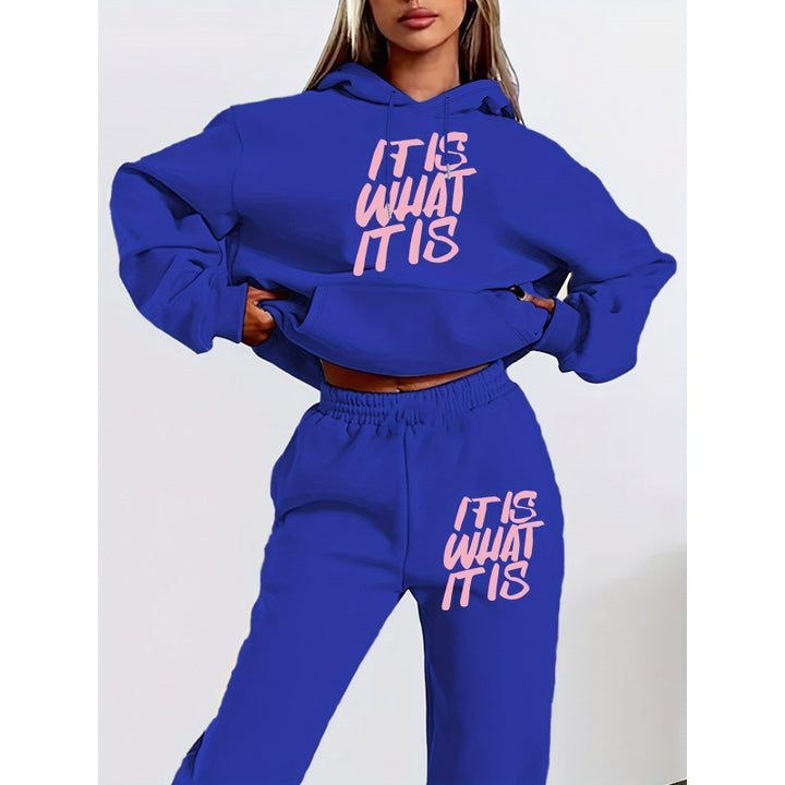 Damernas sweatshirt och joggingbyxor set Mirla-Eva Jonsson