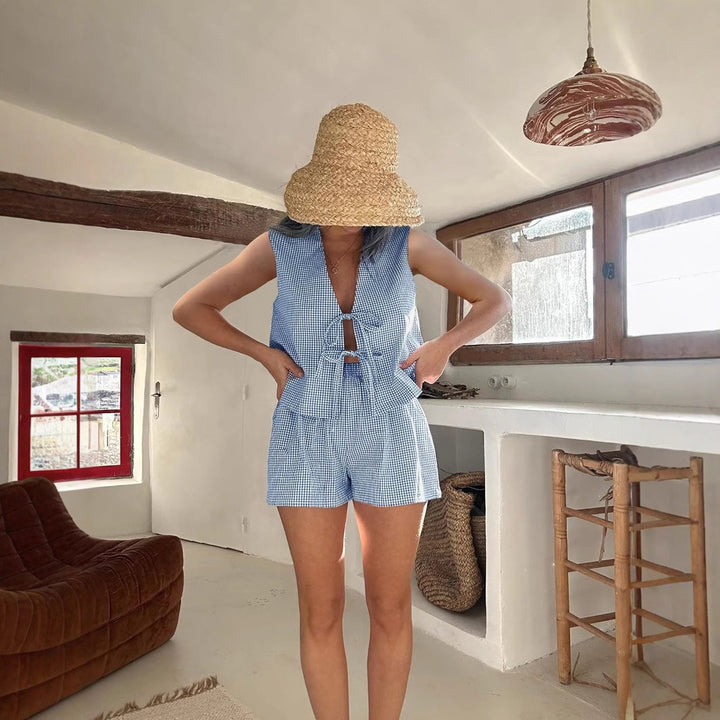 Damernas toppar och shorts set Eva Jonsson-Eva Jonsson