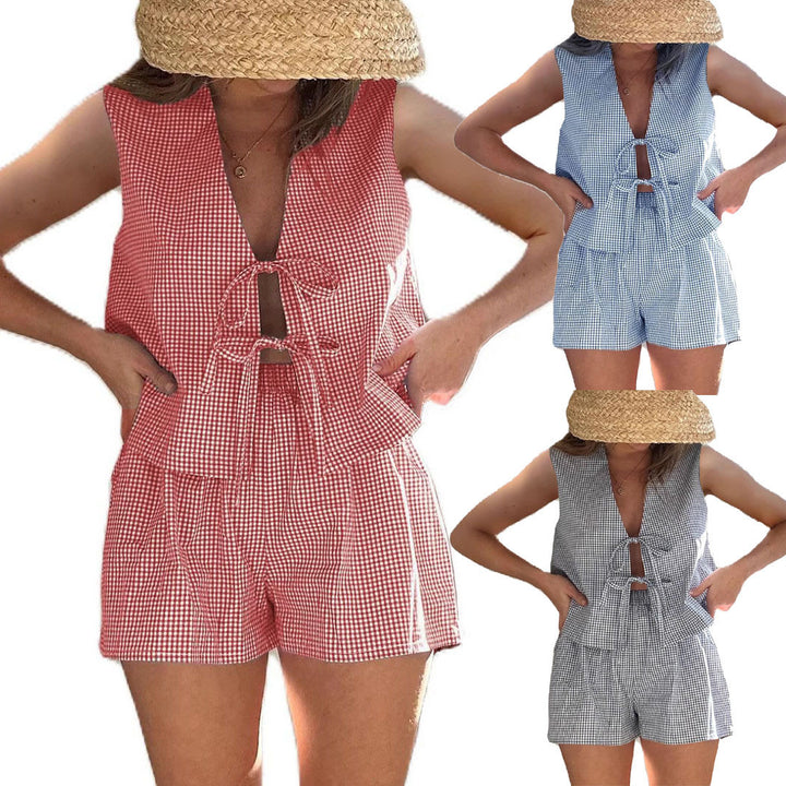 Damernas toppar och shorts set Eva Jonsson-Eva Jonsson