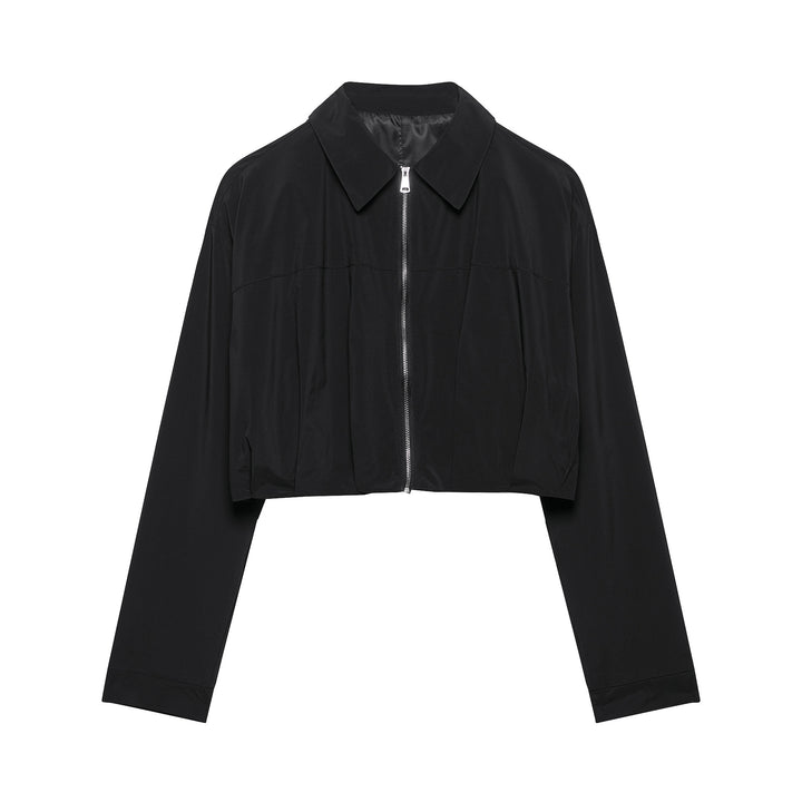 Damernas trendiga cropped jacka Mirla-Eva Jonsson