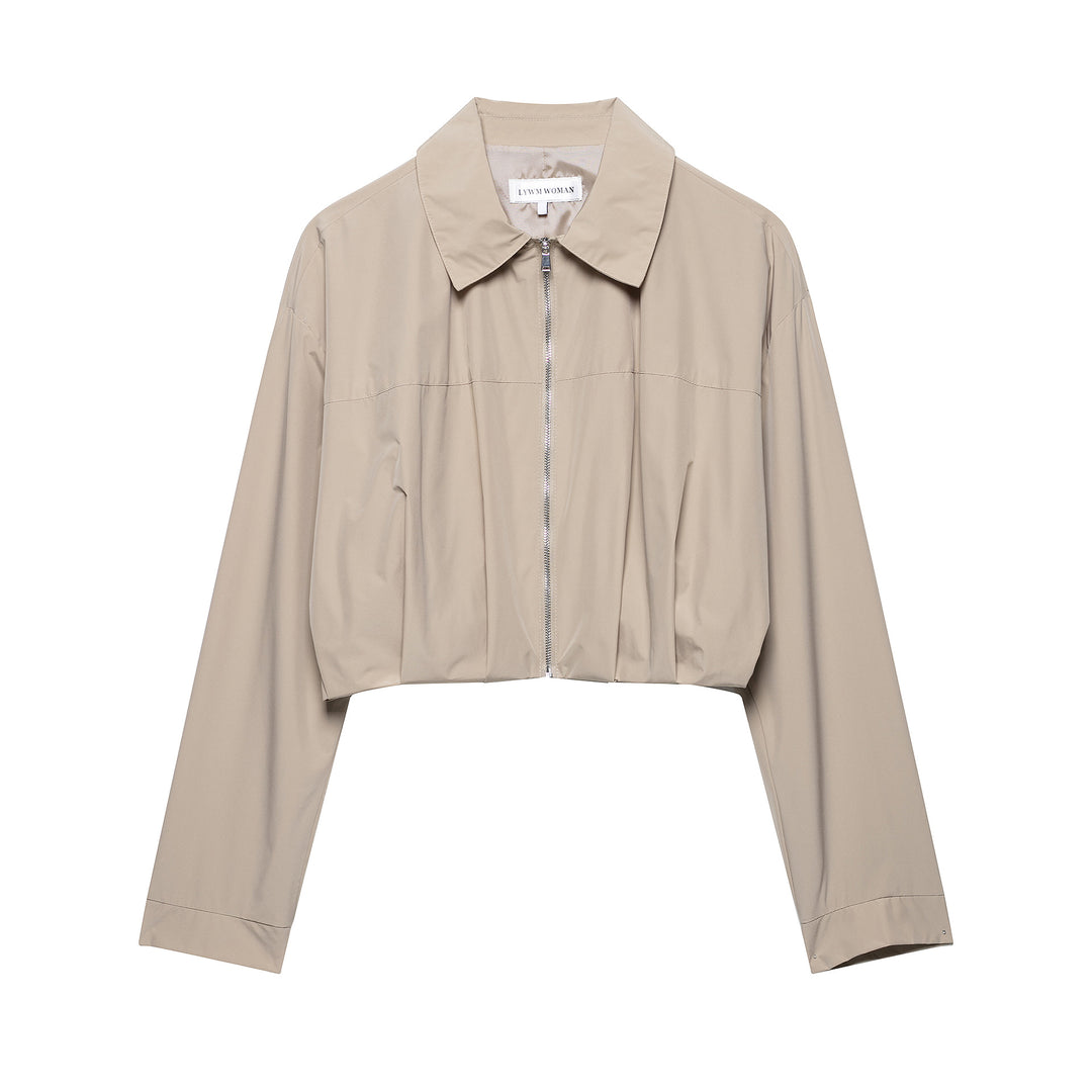 Damernas trendiga cropped jacka Mirla-Eva Jonsson