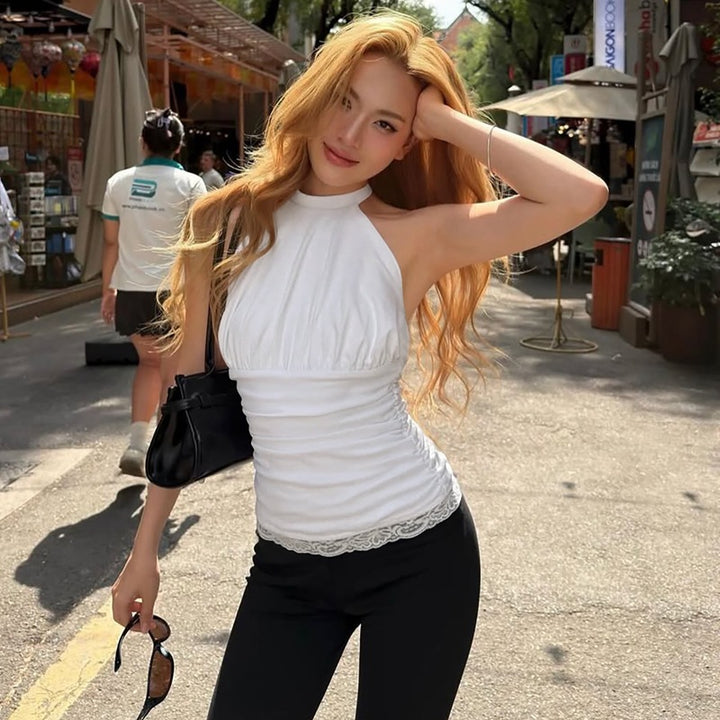 Damernas trendiga croptop Mirla-Eva Jonsson