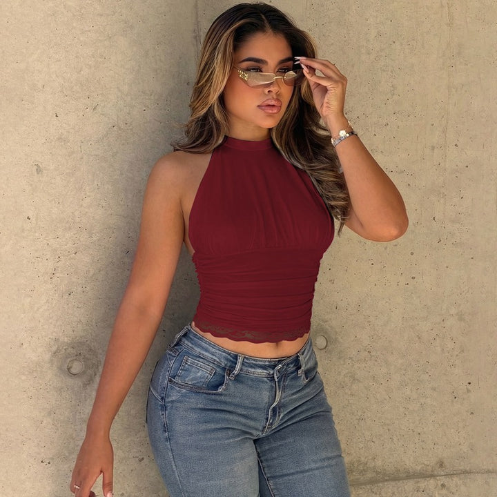 Damernas trendiga croptop Mirla-Eva Jonsson