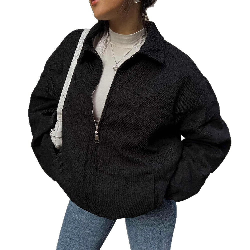 Damernas trendiga och avslappnade Oversized Jacka Mirla-Eva Jonsson