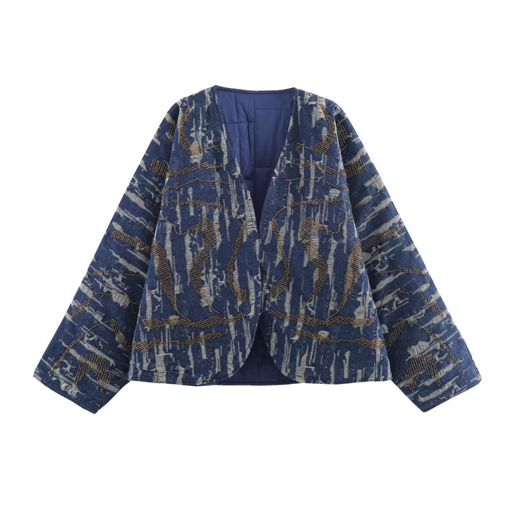 Damernas trendiga oversized konstpälsjacka Mirla-Eva Jonsson