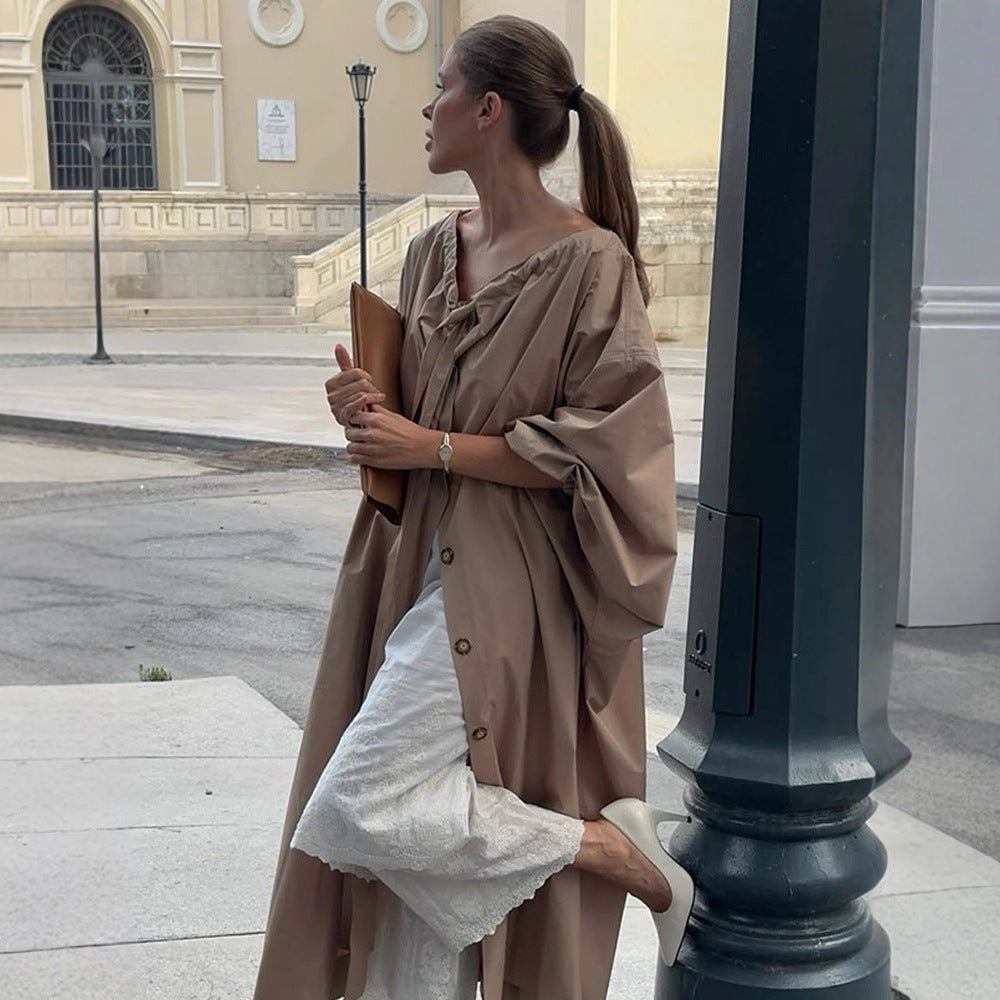 Damernas urbana utility-kappa med lös passform Mirla-Eva Jonsson