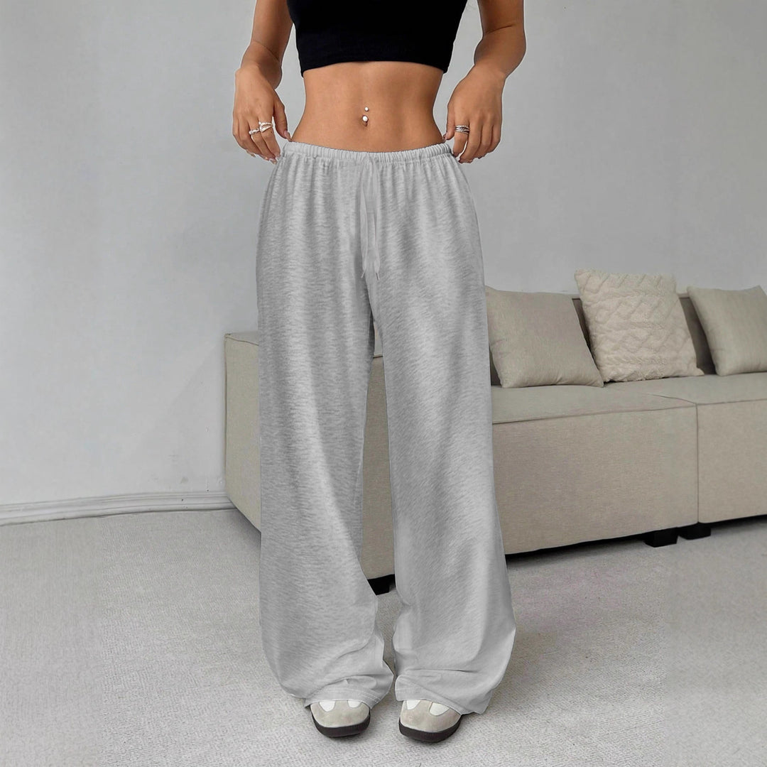Damernas vida Loungebyxor med elastisk midja och sidofickor Mirla-Eva Jonsson