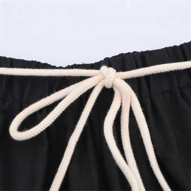 Damernas vida, broderade strandbyxor med elastisk midja Mirla-Eva Jonsson