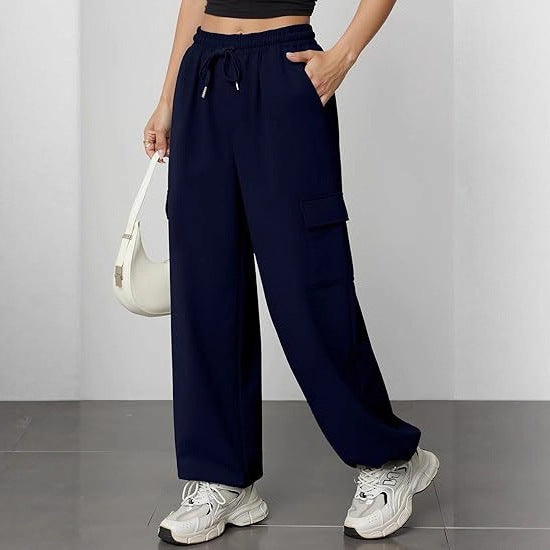 Damernas vida cargo-joggingbyxor med praktiska fickor Mirla-Eva Jonsson