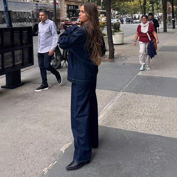 Damernas vida högmidjade jeans Mirla-Eva Jonsson