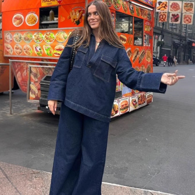 Damernas vida högmidjade jeans Mirla-Eva Jonsson