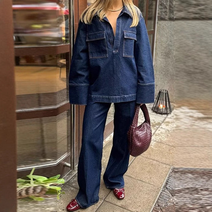 Damernas vida högmidjade jeans Mirla-Eva Jonsson