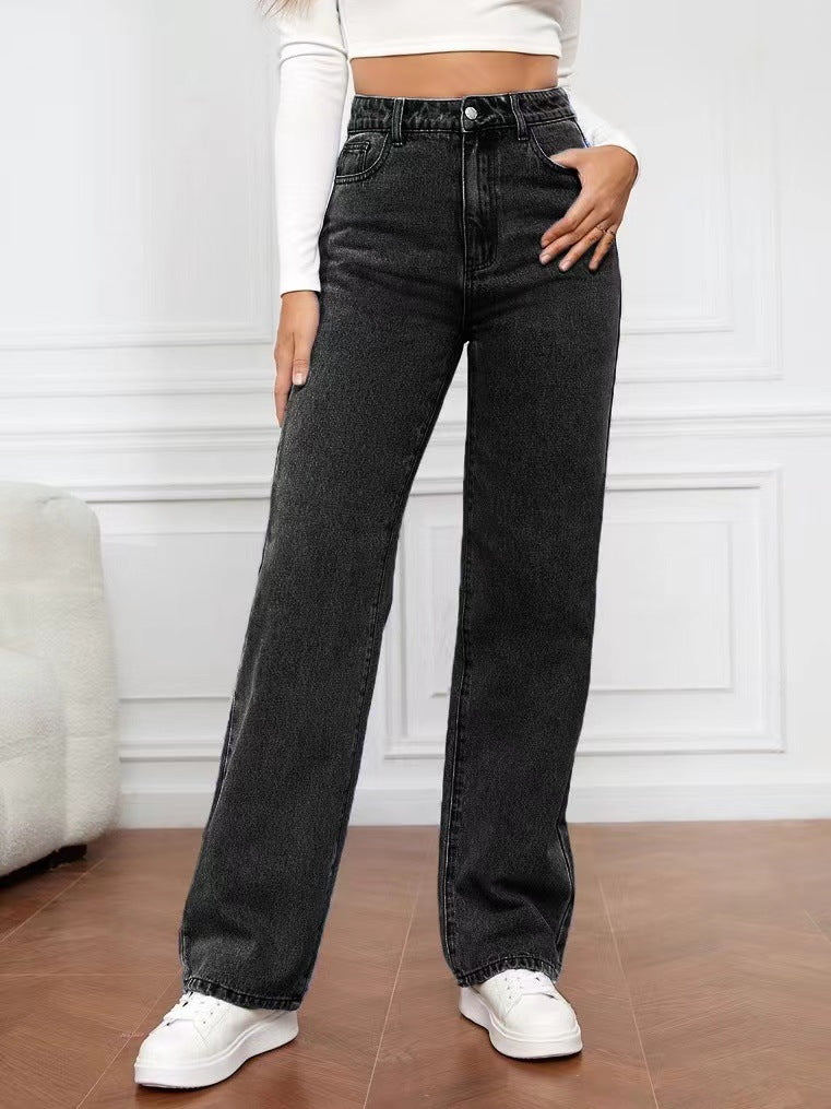 Damernas vida jeans i vintage-stil Eva Jonsson-Eva Jonsson