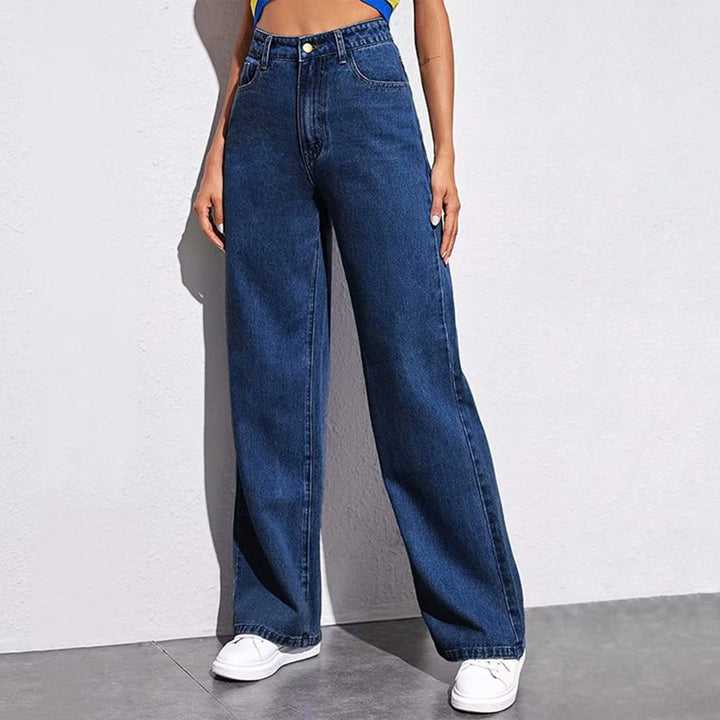 Damernas vida jeans i vintage-stil Eva Jonsson-Eva Jonsson