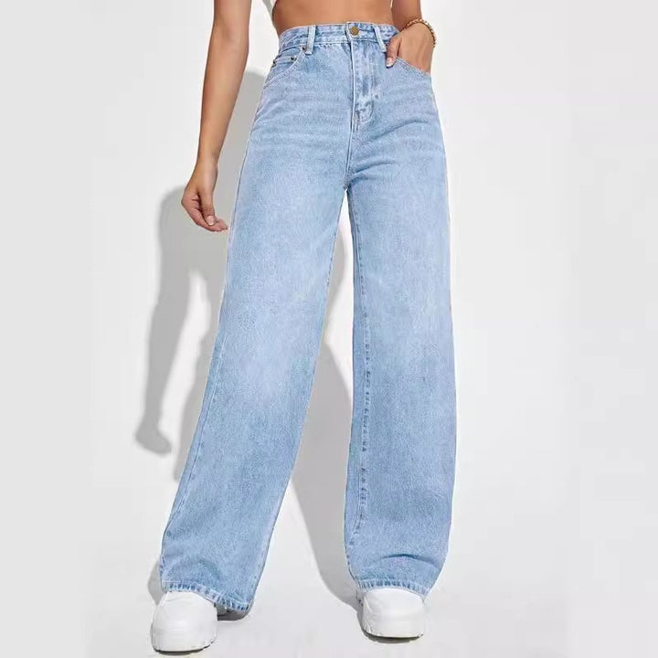 Damernas vida jeans i vintage-stil Eva Jonsson-Eva Jonsson