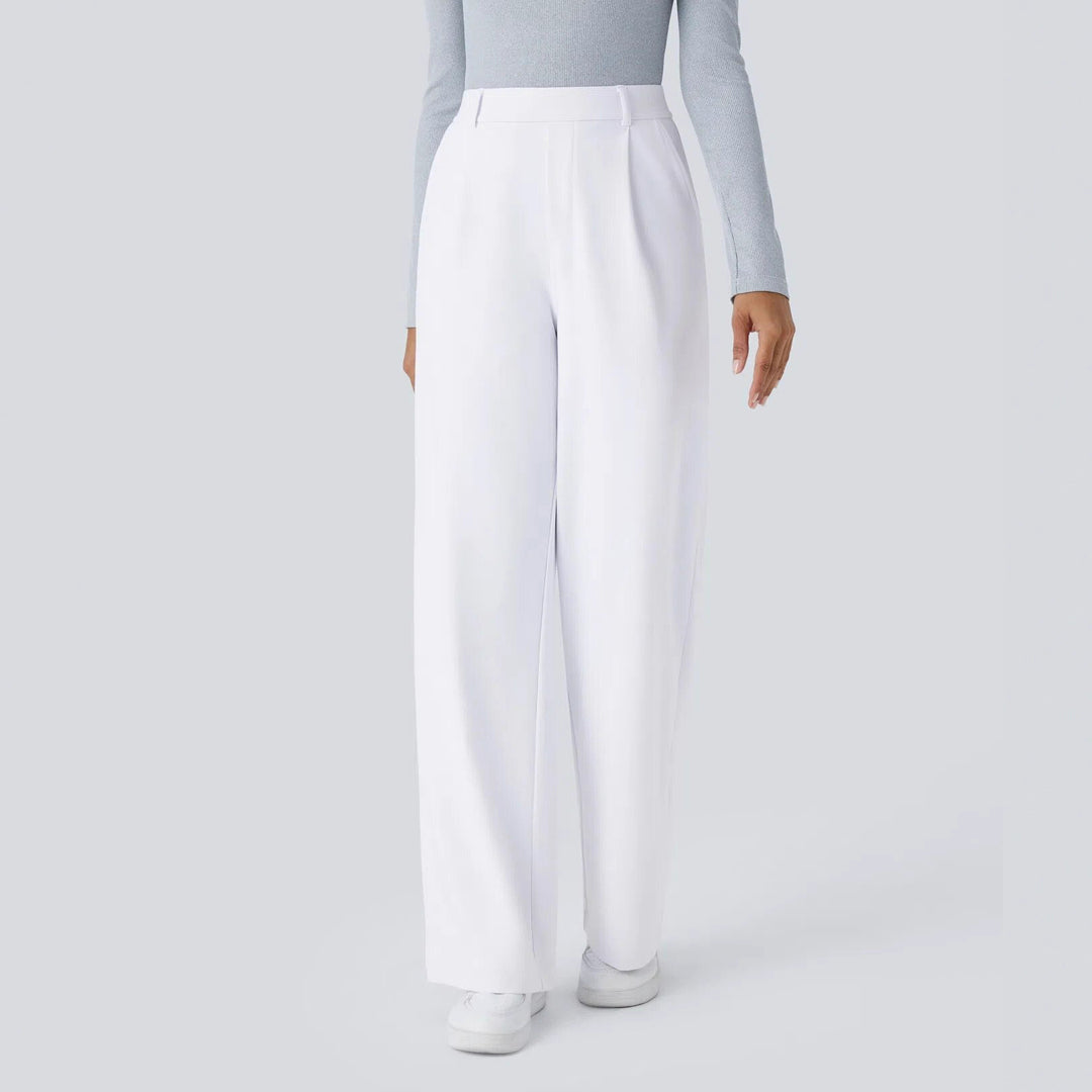 Damernas vida palazzo byxor med eleganta veck Mirla-Eva Jonsson
