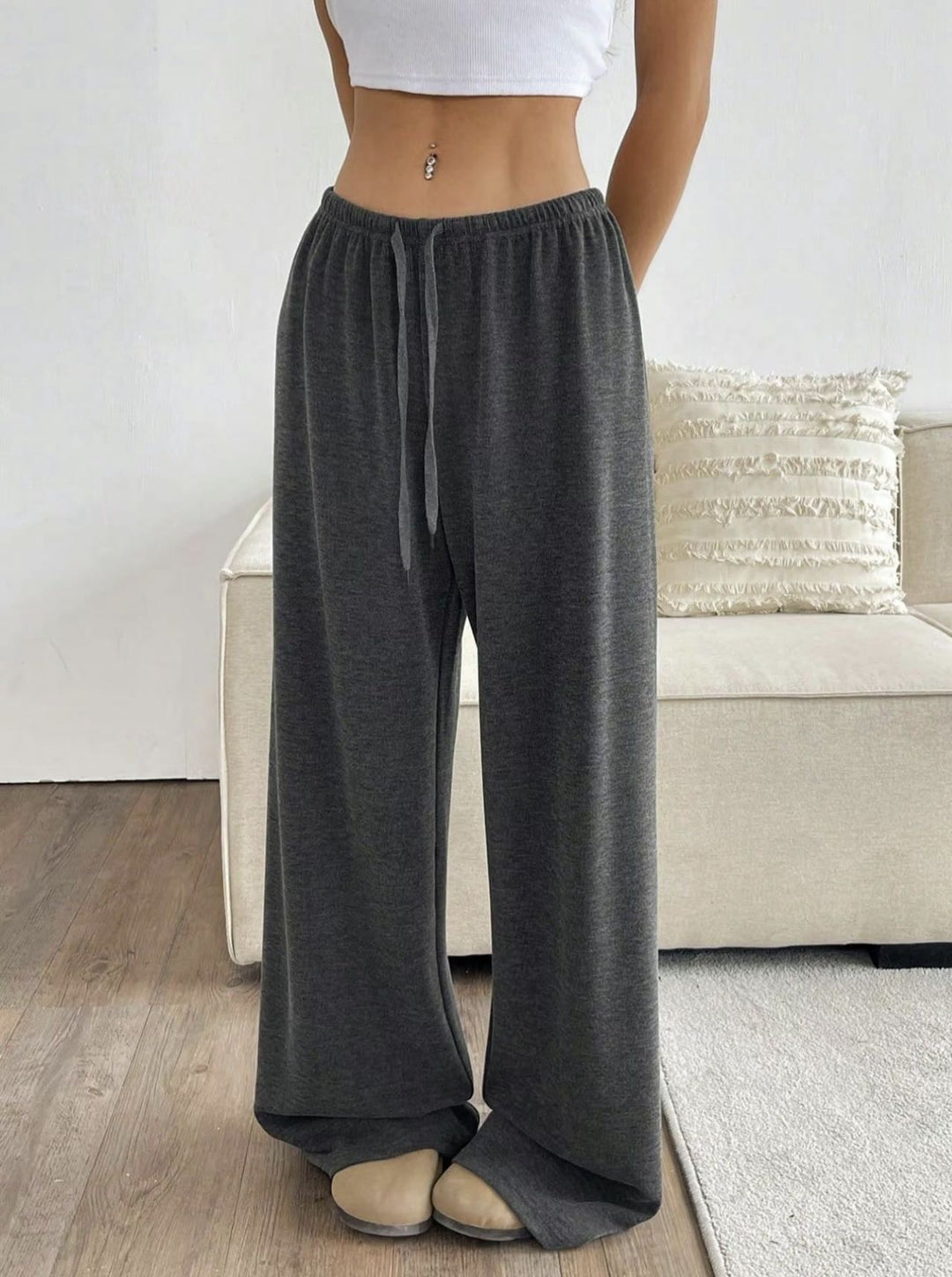 Damernas vida sweatpants med elastisk midja Mirla-Eva Jonsson