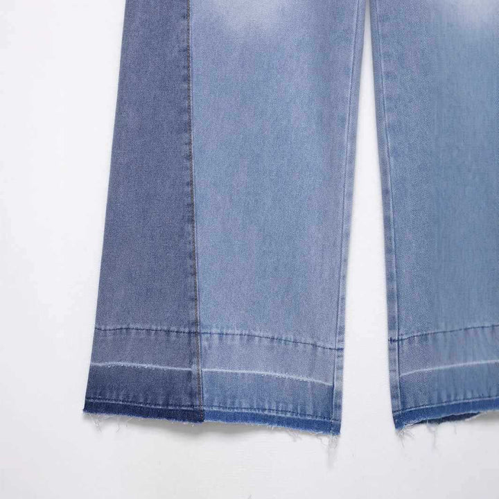 Damernas vidare högmidjade jeans Mirla-Eva Jonsson