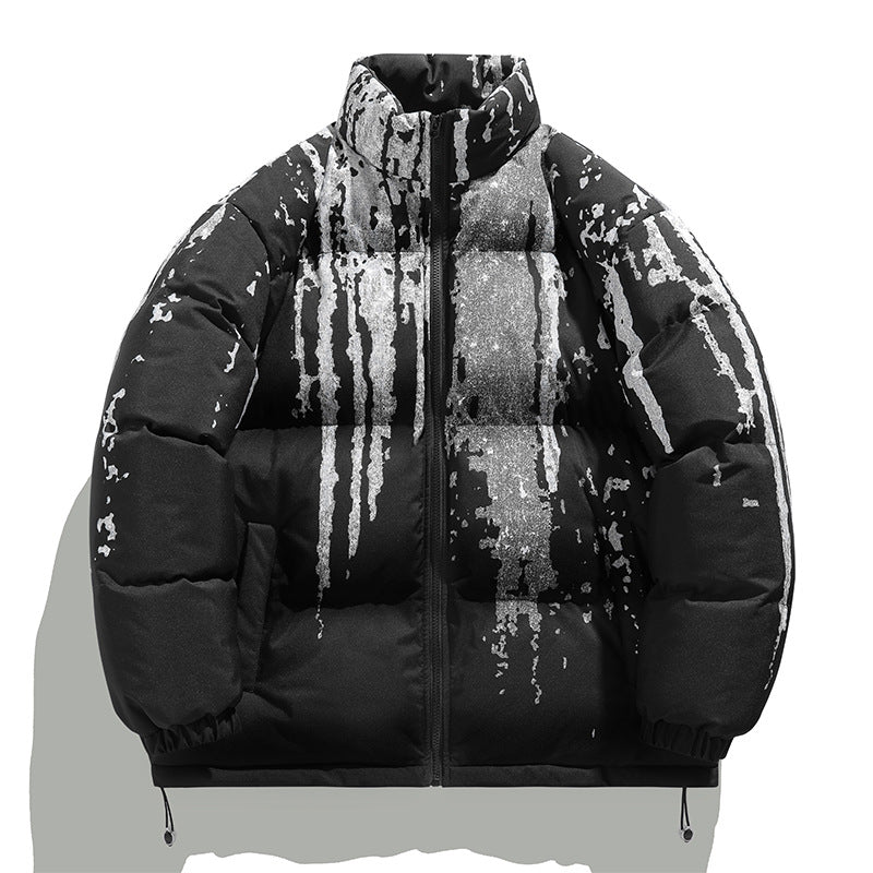 Damernas vinterpufferjacka med elastiska mudd och stiligt design Mirla-Eva Jonsson