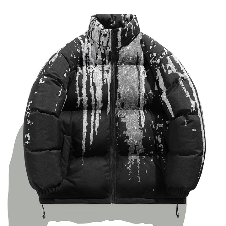 Damernas vinterpufferjacka med elastiska mudd och stiligt design Mirla-Eva Jonsson