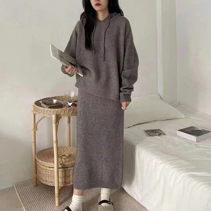 Damers Oversized Stickad tröja med harmonisk silhuett och avslappnad karaktär Mirla-Eva Jonsson