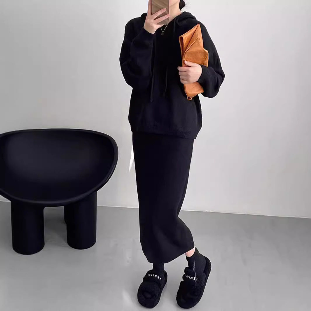 Damers Oversized Stickad tröja med harmonisk silhuett och avslappnad karaktär Mirla-Eva Jonsson