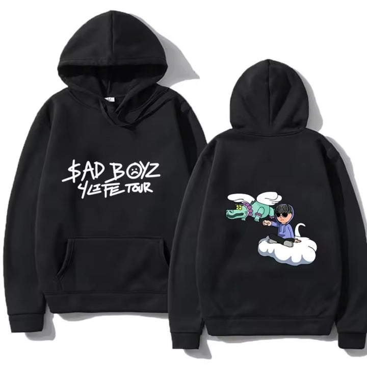Damer's hoodie med unik grafisk tryck och bekväm passform Mirla-Eva Jonsson