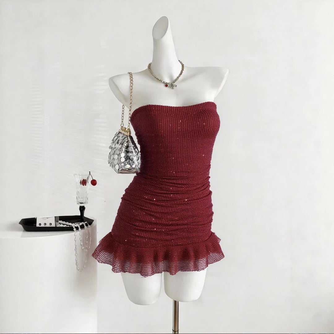 Dames Glamoureuze Pailletten Dress Mirla-Eva Jonsson