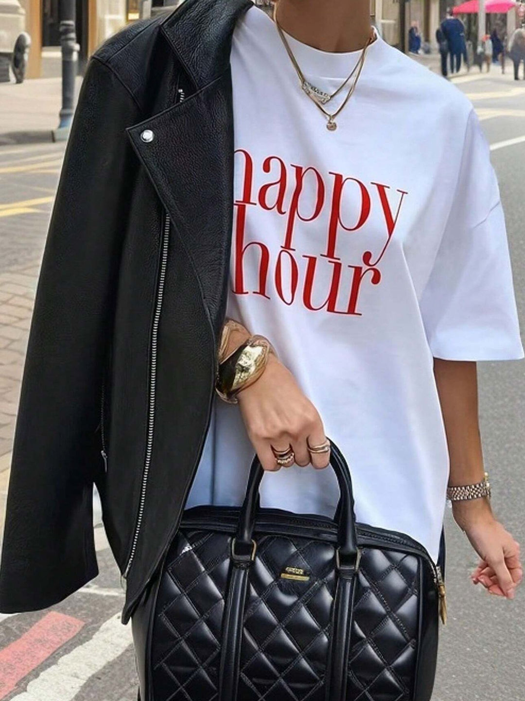 Dames T-shirt met artistieke schedelmotief en casual snit Mirla-Eva Jonsson