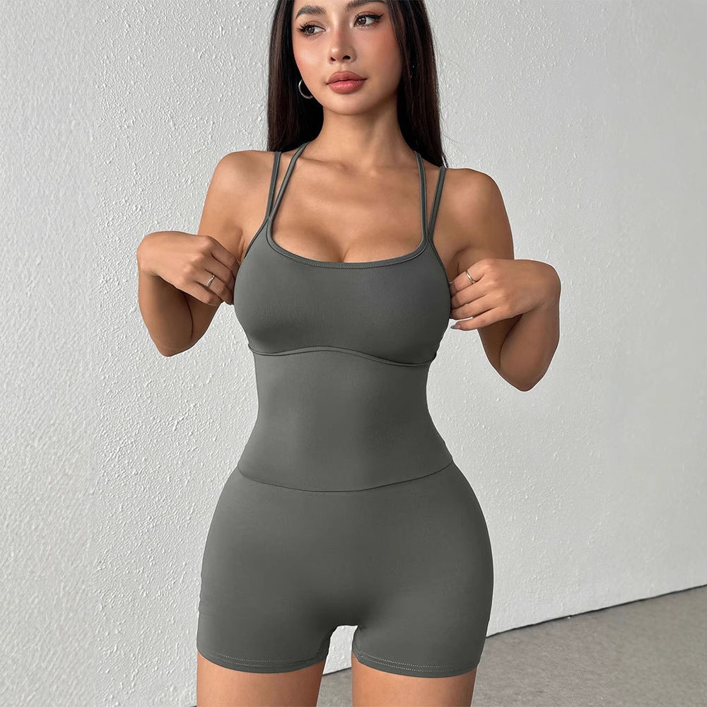 Dames Tigh-fittande Body med Spaghettiband Mirla-Eva Jonsson