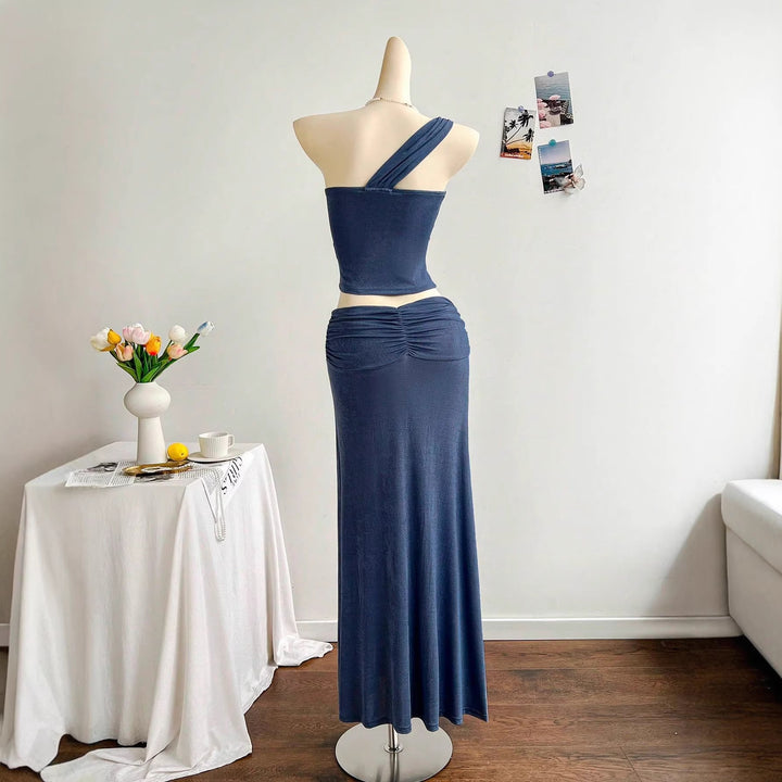 Dames elegante zomerjurk met bloemdetail Mirla-Eva Jonsson