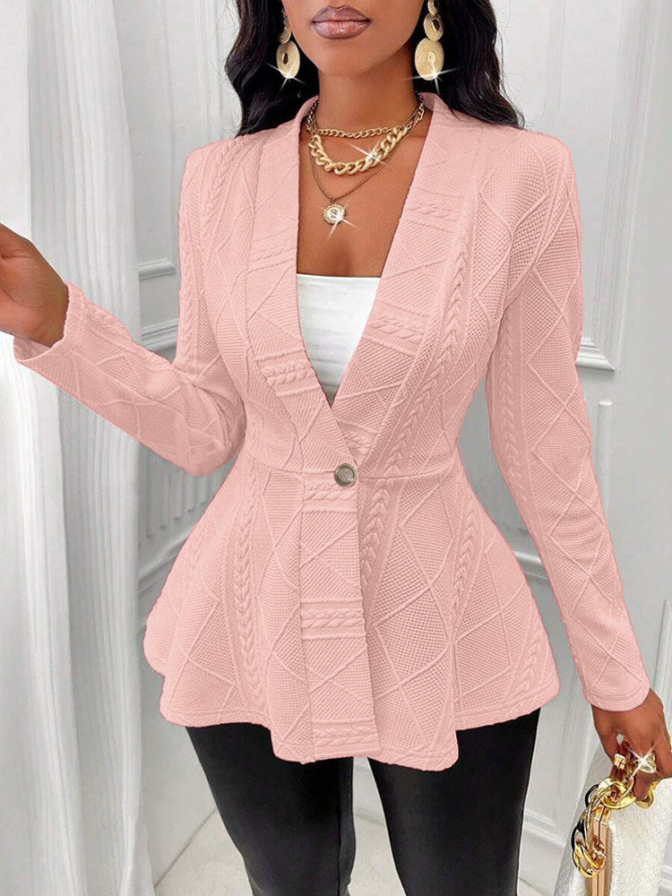 Dames strukturerad blazer Mirla-Eva Jonsson