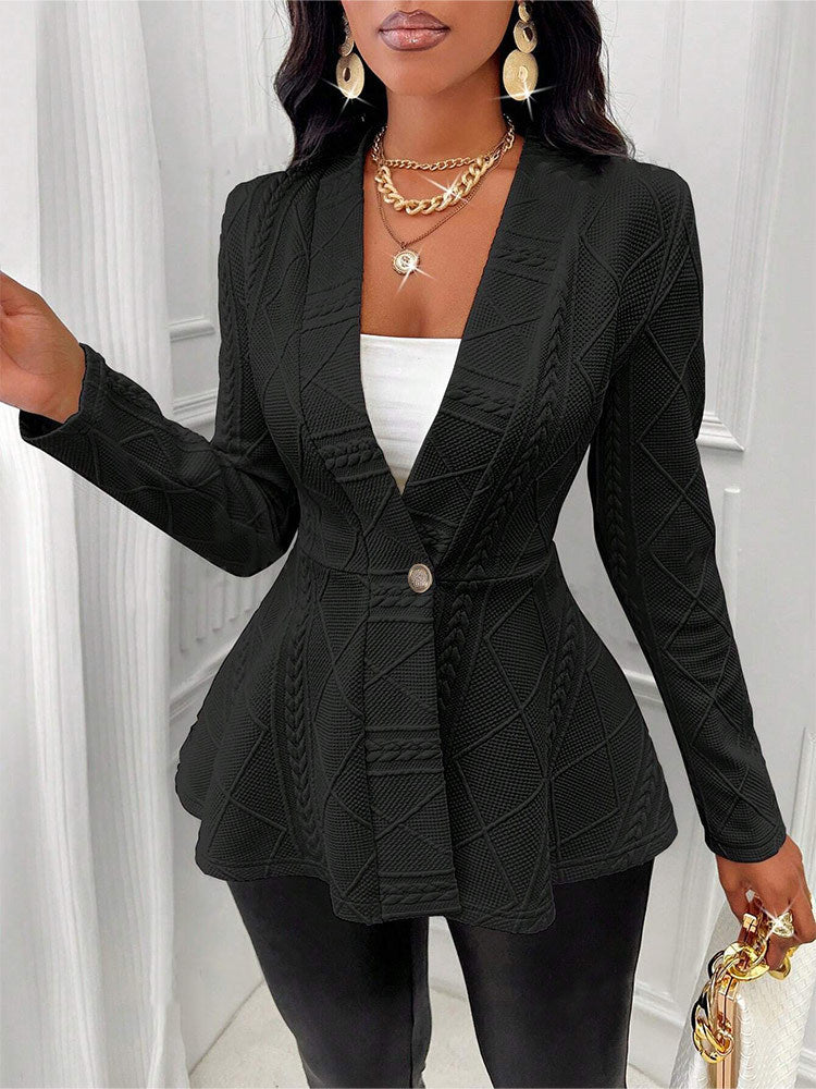 Dames strukturerad blazer Mirla-Eva Jonsson